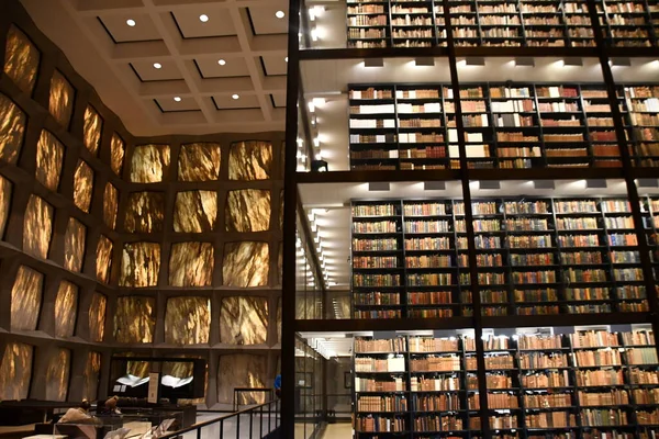 New Haven Feb Biblioteca Beinecke Rare Books Manuscripts Universidad Yale —  Fotos de Stock