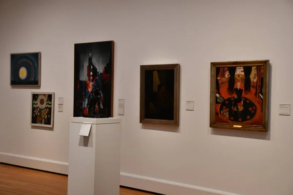 stock image NEW HAVEN CT - FEB 4: Yale University Art Gallery in New Haven, Connecticut, as seen on Feb 4, 2023.