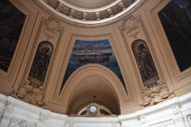 NEW YORK NY - 18 Mart 2023 'te New York' taki Smithsonian Amerikan Yerlileri Ulusal Müzesi.