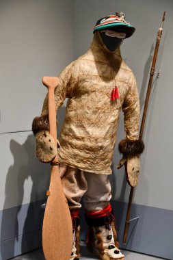 NEW YORK NY - 18 Mart 2023 'te New York' taki Smithsonian National Museum of the American Indian 'daki Hayalgücü Faaliyet Merkezi.