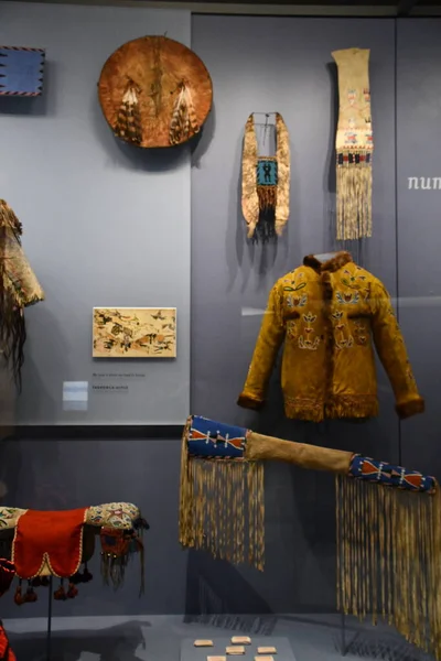 stock image NEW YORK NY - MAR 18: Infinity of Nations Exhibit at the Smithsonian National Museum of the American Indian in New York City, as seen on March 18, 2023.