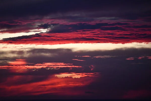 Zachód Słońca Riwierze Meksykańskiej Oceanie Spokojnym — Zdjęcie stockowe