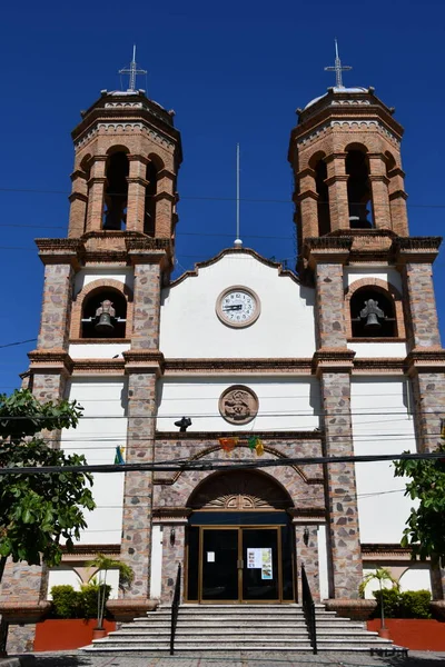 Puerto Vallarta Mexico Apr Kostel San Miguel Archanděl Pitillal Puerto — Stock fotografie
