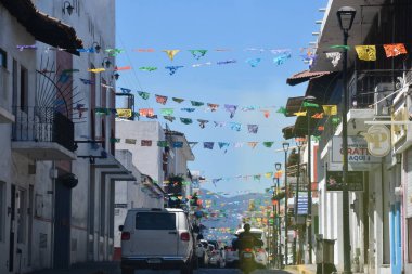 PUERTO VìRTA, MEXICO - 11 Nisan 2023 'te görüldüğü üzere, Puerto Vallarta, Meksika' da şehir çevresinde.