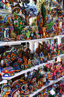 PUERTO Vå RTA, MEXICO - 11 Nisan 2023 tarihinde görüldüğü üzere, Puerto Vallarta, Meksika 'daki Mercado Municipal de Ro Cuale (Pazar).