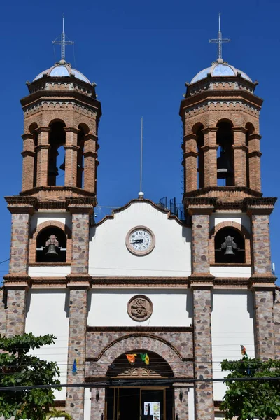 Пуерто Валларта Мехико Apr Церковь Сан Мигеля Архангела Эль Питильяль — стоковое фото