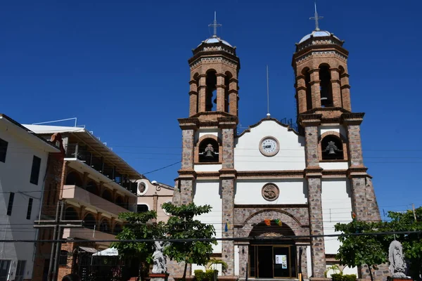 Puerto Vallarta Mexico Rp11 Church San Miguel Archangel Pitillal Puerto — 图库照片