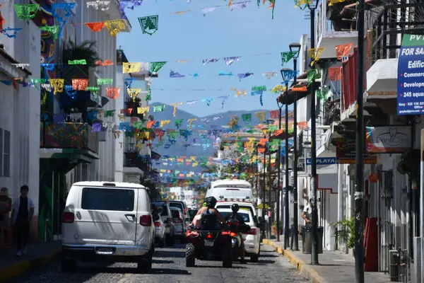 Пуэрто Вальярта Мексика Apr City Puerto Vallarta Mexico Seen April — стоковое фото