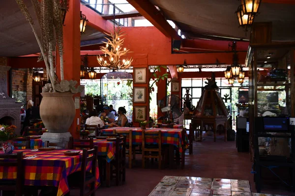 Puerto Vallarta Mexico Apr Εστιατόριο Hacienda Oro Στο Βοτανικό Κήπο — Φωτογραφία Αρχείου