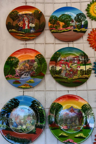 Mazatlan Mexico Apr Mexikanska Keramik Och Hantverk Mazatlan Mexiko Sett — Stockfoto