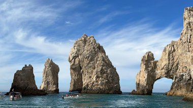 Cabo San Lucas, Meksika 'da El Arco (The Arch) kaya oluşumları