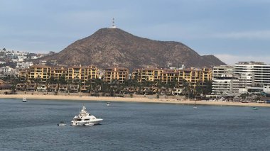 CABO SAN LUCAS, MEXICO - 13 Nisan 2023 'te Meksika' da Cabo San Lucas 'ın görüntüsü.