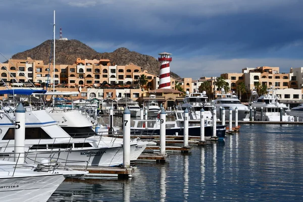 stock image CABO SAN LUCAS, MEXICO - APR 13: Marina in Cabo San Lucas, Mexico, as seen on April 13, 2023.