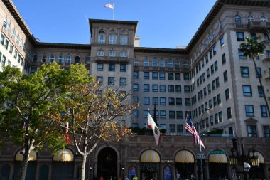 Beverly Wilshire Oteli, Beverly Hills, Los Angeles, Kaliforniya, 15 Nisan 2023 'te görüldüğü gibi..