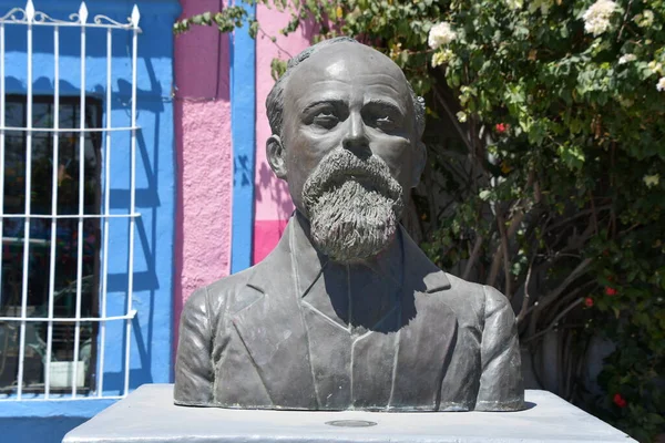 Сан Хосе Дель Кабо Мексика Apr Статуя Ильдефонсо Чиприано Грин — стоковое фото