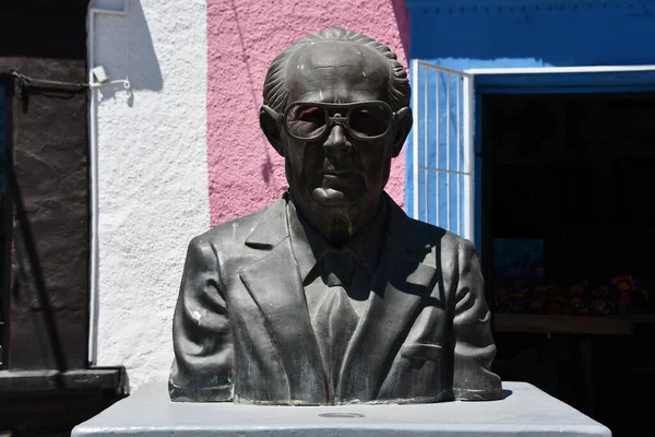 San Jose Del Cabo México Abril Estatua Del Profr Jesús — Foto de Stock