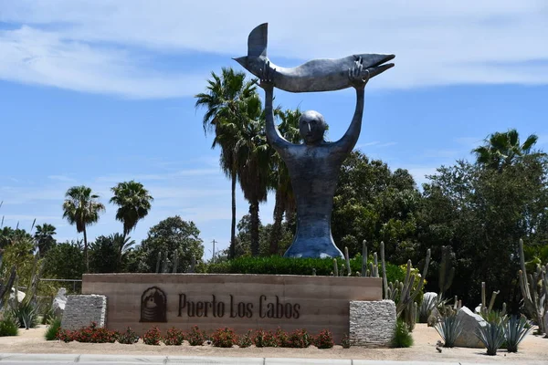 San Jose Del Cabo México Abril Estatua Puerto Los Cabos —  Fotos de Stock