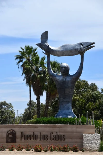 San Jose Del Cabo Mexico Apr Puerto Los Cabos Statue — Stock Photo, Image