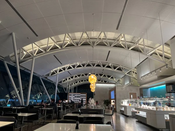 Los Angeles Apr American Airlines Flagship Lounge Lax International Airport — 스톡 사진