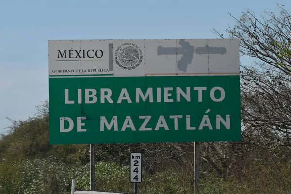 Mazatlan Mexico Apr Libramiento Mazatlan Mexico 2023 — 스톡 사진