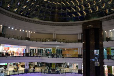 DOHA, Katar - 12 Şubat 2023 'te Katar' daki Şehir Merkezi Doha Alışveriş Merkezi.