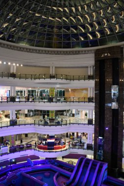 DOHA, Katar - 12 Şubat 2023 'te Katar' daki Şehir Merkezi Doha Alışveriş Merkezi.