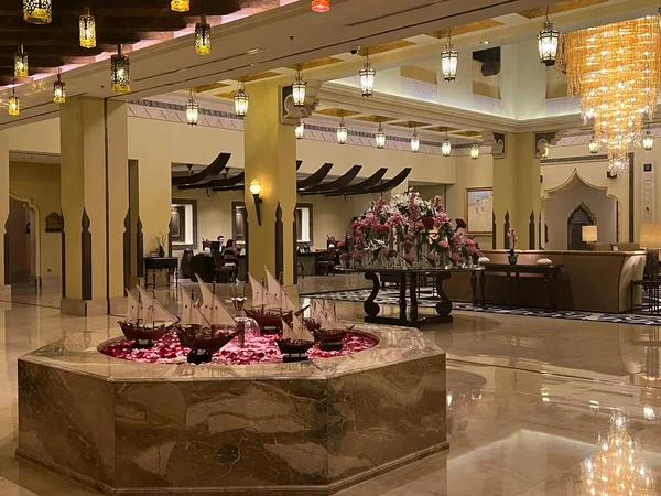 Doha Qatar Feb Sharq Village Spa Ritz Carlton Hotel Doha — 图库照片
