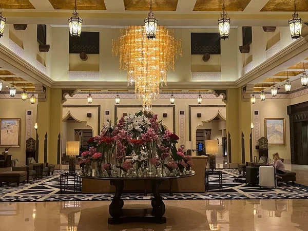 Doha Qatar Feb Sharq Village Spa Ritz Carlton Hotel Doha — Zdjęcie stockowe