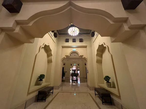 ドーハカタール 2月11日 2023年2月11日に見られるように カタールのドーハにあるリッツカールトンホテルのSharq Village Spa — ストック写真