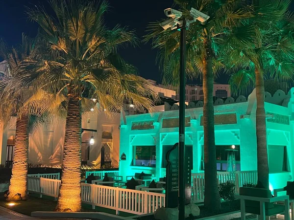 Doha Qatar Feb Sharq Village Spa Ritz Carlton Hotel Dob — 스톡 사진
