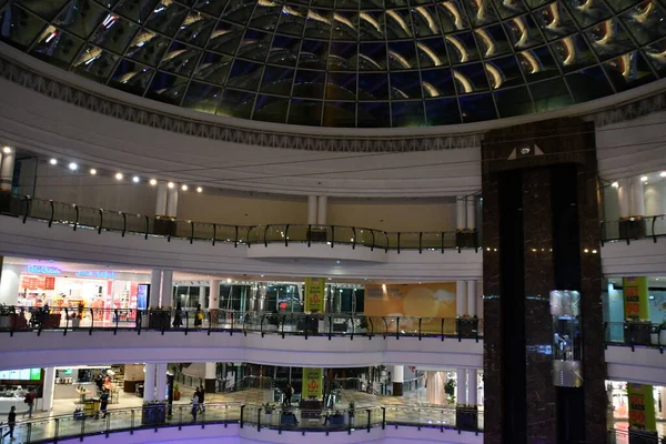 Doha Qatar Feb Centro Città Doha Mall Qatar Come Visto — Foto Stock