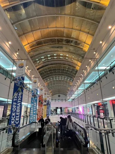 DOHA, Katar - 12 Şubat 2023 'te Katar' daki Şehir Merkezi Doha Alışveriş Merkezi.
