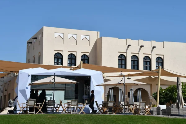 Доха Катар Feb Культурная Деревня Катара Фабде Катар Состоянию Февраля — стоковое фото