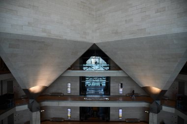 DOHA, Katar - 12 Şubat 2024 'te Katar' ın Doha kentindeki İslam Sanatları Müzesi.