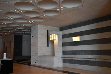 DOHA, Katar - 12 Şubat 2024 'te Katar' ın Doha kentindeki İslam Sanatları Müzesi.