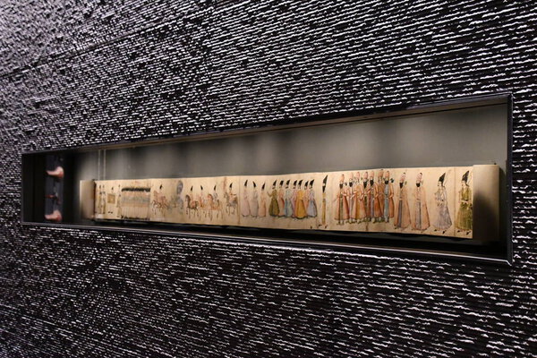 DOHA, QATAR - FEB 12: Museum of Islamic Art in Doha, Qatar, as seen on Feb 12, 2024.