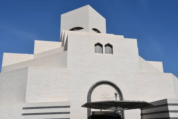 Doha Qatar Feb 卡塔尔多哈伊斯兰艺术博物馆 见2024年2月12日 — 图库照片