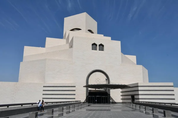 Doha Katar Şubat 2024 Katar Doha Kentindeki Slam Sanatları Müzesi — Stok fotoğraf
