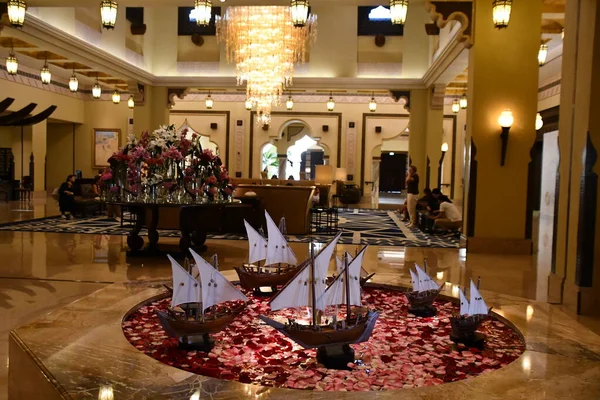 Doha Qatar Feb Sharq Village Spa Ritz Carlton Hotel Doha – stockfoto