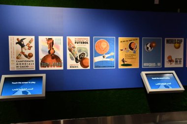 DOHA, Katar - Şubat 13: 3-2-1 Katar Olimpiyat ve Katar Spor Müzesi, 13 Şubat 2023.