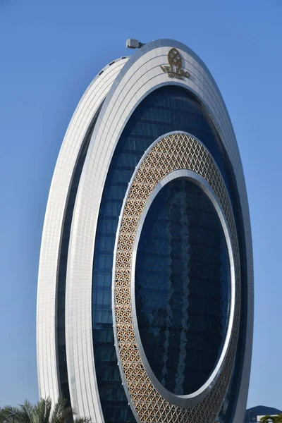 Lusail City Qatar Feb Velero Hotel Lusail City Perto Doha — Fotografia de Stock