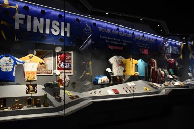 DOHA, Katar - Şubat 13: 3-2-1 Katar Olimpiyat ve Katar Spor Müzesi, 13 Şubat 2023.