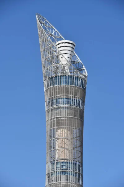 ドーハ カタール 2月13日 2023年2月13日に見られるように カタールのドーハにあるトーチとしても知られているアピールタワー — ストック写真
