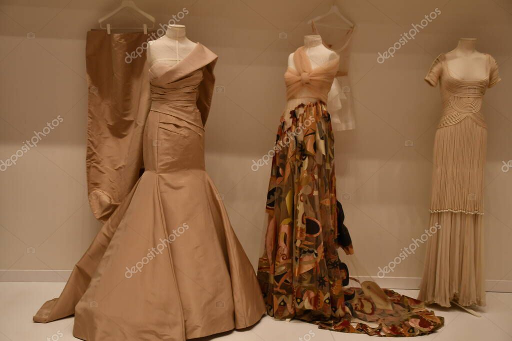 DOHA, QATAR - FEB 13: Forever Valentino Exhibition at the M7 Design and Technology Museum in Doha, Qatar, as seen on Feb 13, 2023.