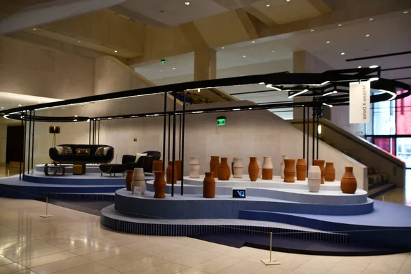 Doha Qatar Feb Design Technology Museum Doha Qatar Gezien Feb — Stockfoto