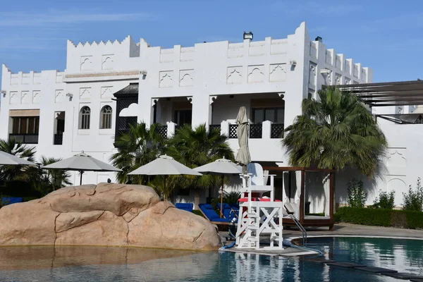 Doha Qatar Febrero Sharq Village Spa Ritz Carlton Hotel Doha — Foto de Stock