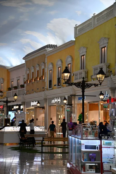 Doha Katar Şubat 2023 Katar Doha Kentindeki Villaggio Avm Görüldüğü — Stok fotoğraf