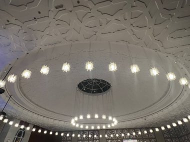 DUBAI BAE - 17 Şubat 2023 'te Dubai, BAE' de görülen Jebel Ali Gurudwara.