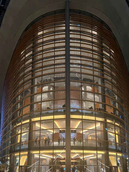 Dubai Förenade Arabemiraten Feb Dubais Operabyggnad Förenade Arabemiraten Sedd Den — Stockfoto