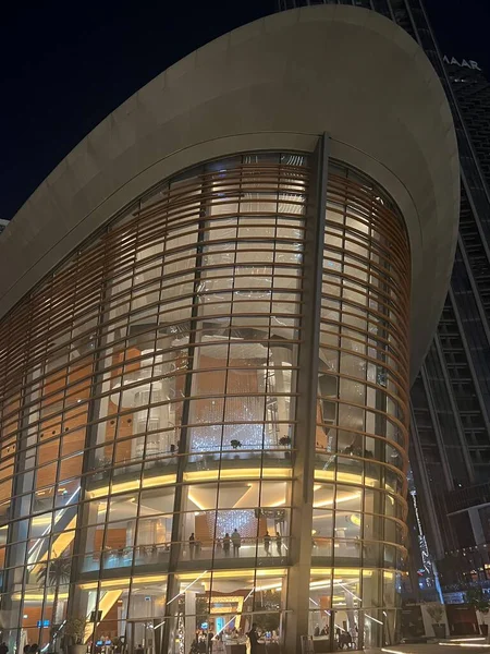 Dubai Zjednoczone Emiraty Arabskie Feb Budynek Opery Dubajskiej Zjednoczonych Emiratach — Zdjęcie stockowe